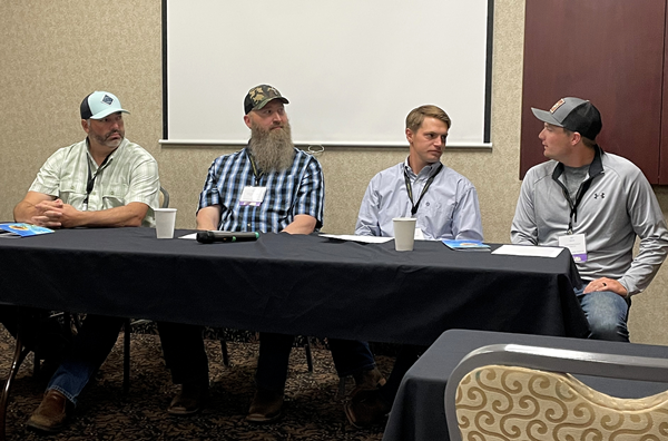 Young farmer panel at 2025 Summer Seminar