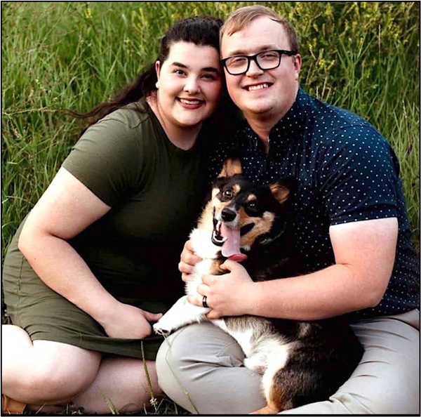Mason & Alexandra Wede (& Winston)