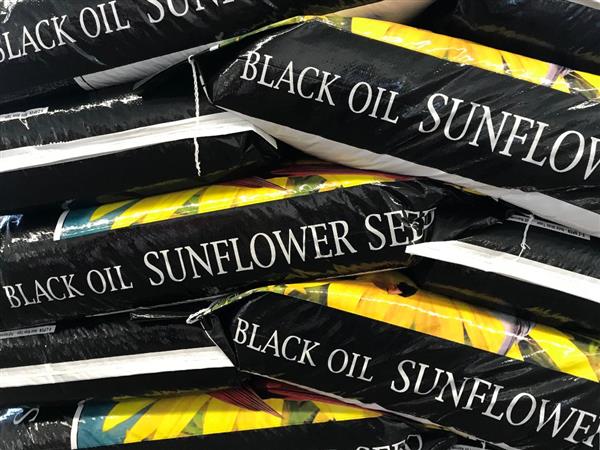 black oil sunflower seed bags